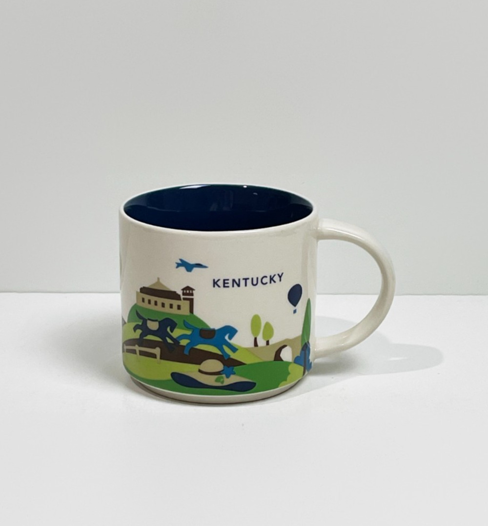 Kentucky Starbucks You Are Here Mug 14 oz